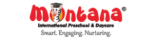 Logo for Montana International Preschool & Daycare. The word Montana is in red with a zebra wearing a graduation cap as the letter o. Below, it says Smart. Engaging. Nurturing. in gray text. - Lead Experts